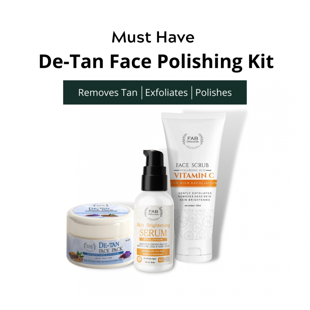 De-Tan Face Polishing Kit