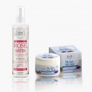 Rose Water And De-Tan Face Pack
